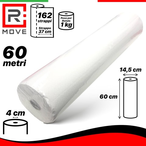 Lenzuolini Medici RMove - 6 rotoli carta - 60 cm x 60 m