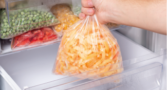 Sacchetti Freezer RMove - 29x42cm - Trasparenti - 5 rotoli da 100 sacchetti