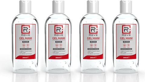 Gel Igienizzante Mani 70% Alcool 200 ml | Gel Antibatterico con apertura Disc-Top