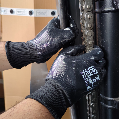 Guanti Nitrile Impermeabili da Lavoro - XL - 12 paia - RMove