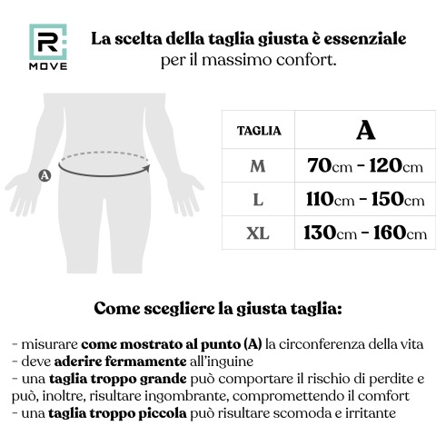 Pannoloni Assorbenti RMove - M - 25 pz - Active Life Diapers