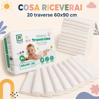 Traversine Neonati RMove - 60x90cm - 20pz