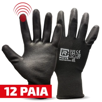 Guanti Lavoro RMove - L - Touch Screen - in Poliuretano - 12 paia