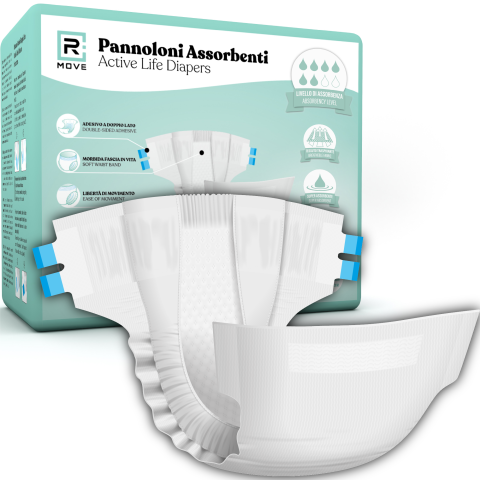 Pannoloni Assorbenti RMove - XL - 22 pz - Active Life Diapers