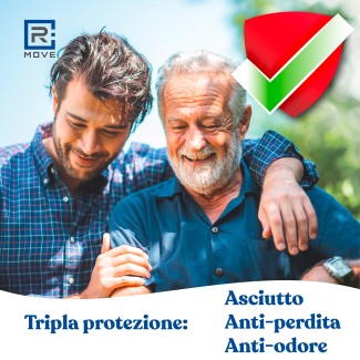 Mutandine Assorbenti RMove - XL - 108 pz - Active Life Pants - 12 confezioni da 9 mutandine