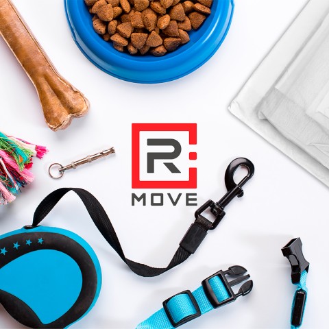 Tappetini igienici per cani RMove - 60x90cm - 100 pz - Con adesivi