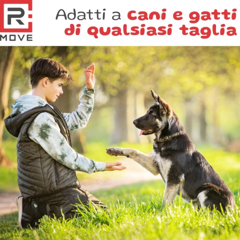 Sacchetti igienici per cani RMove - 54 rotoli da 15 sacchetti - 23x30cm - neri