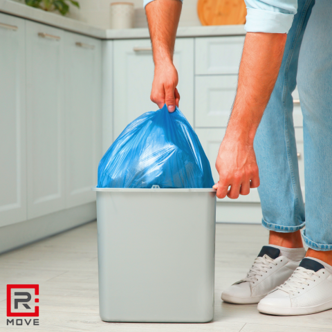 Sacchi Rifiuti RMove - 50x60cm - Blu - 6 rotoli da 20 pz