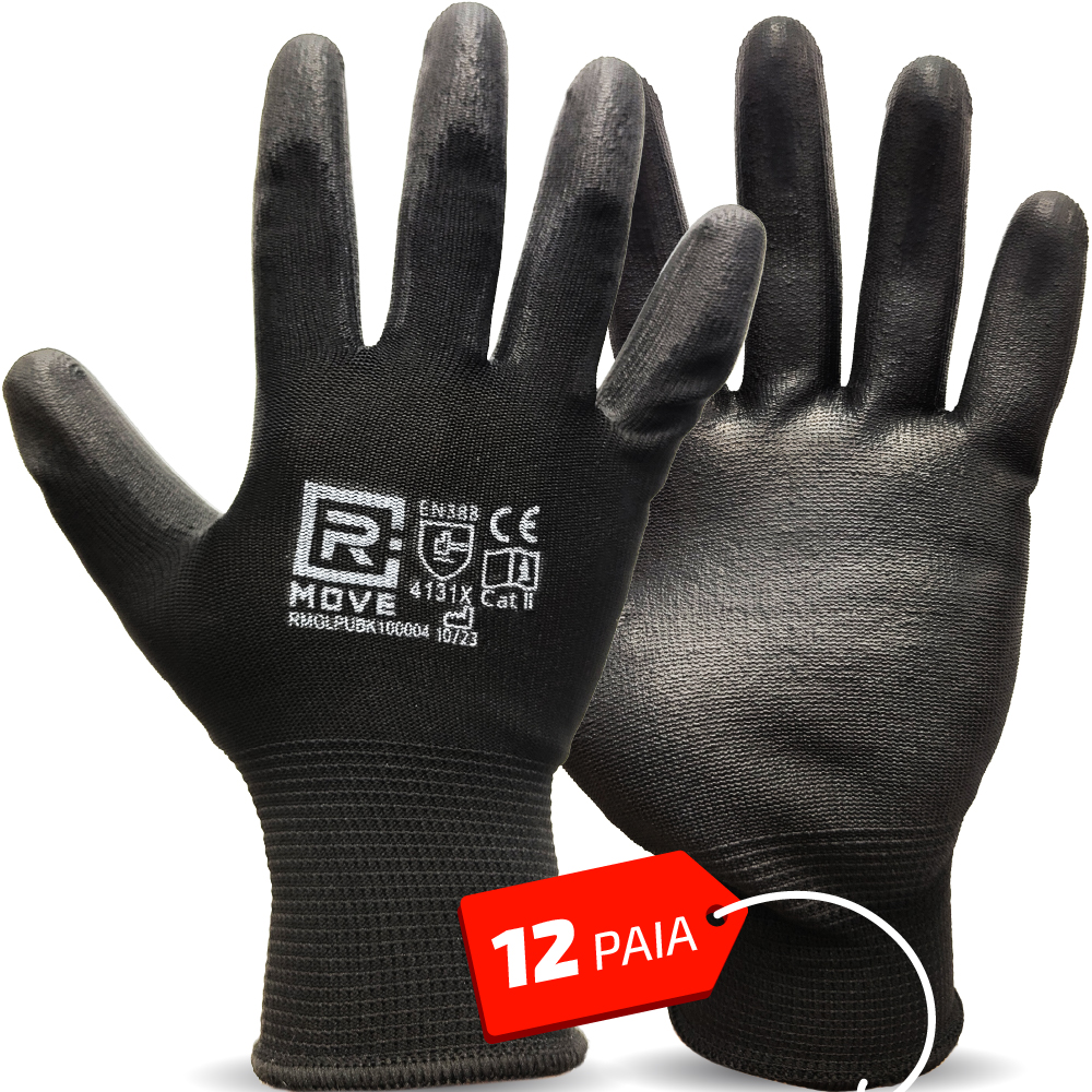 Guanti Lavoro RMove - XL - in Poliuretano - 12 paia